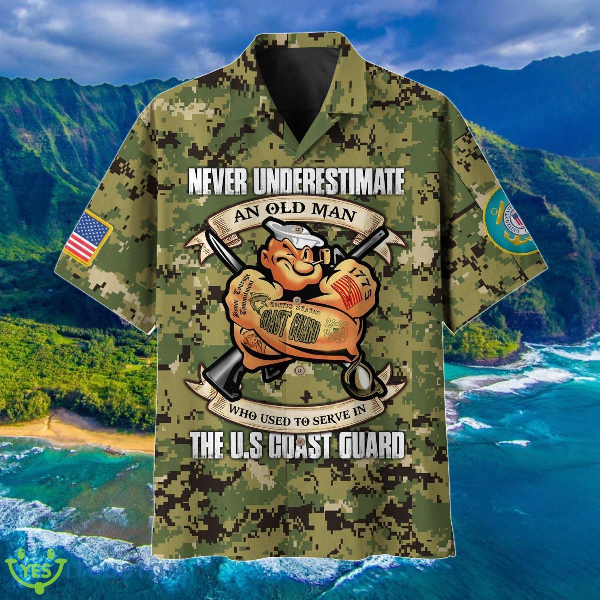 Premium Proud U.S. Coast Guard Hawaii Shirt Impressive Gift For Men And Women Product Photo 1