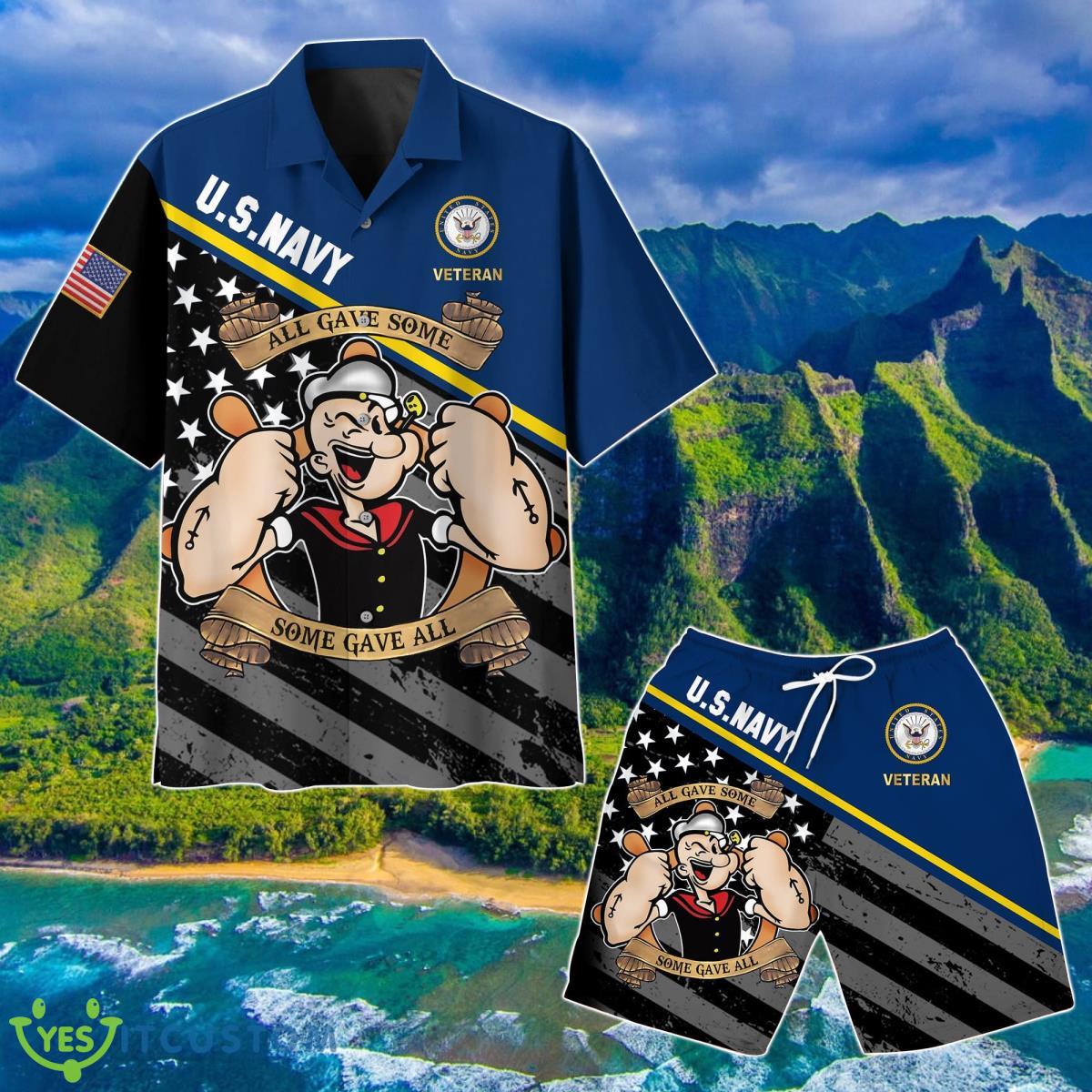 Premium Proud U.S Navy Hawaii Set Unique Gift For Men And Women Product Photo 1