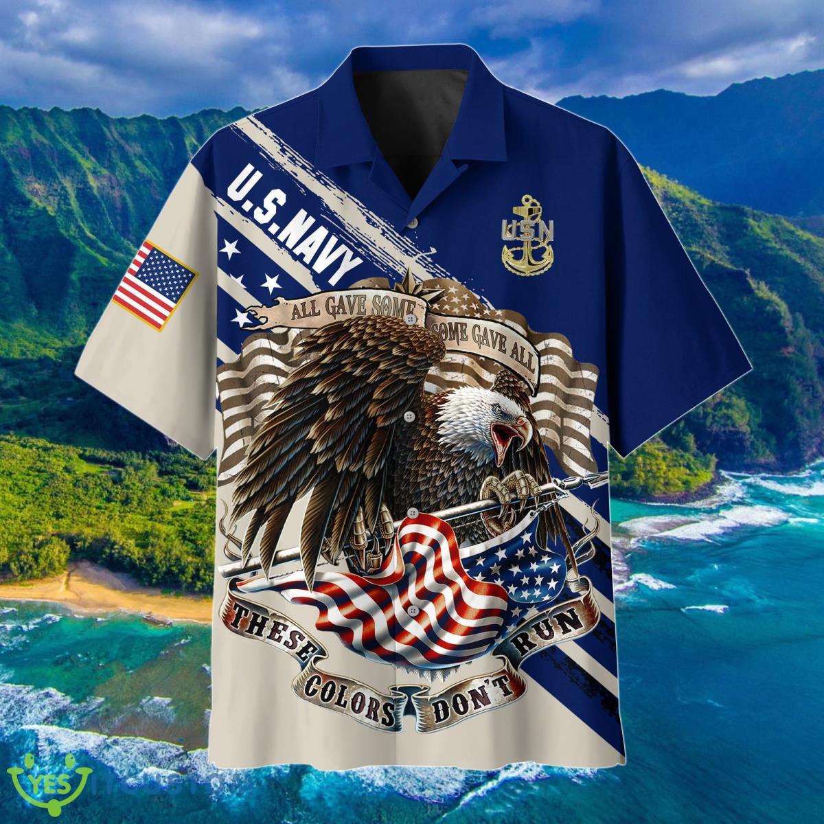 Premium Proud U.S Navy Hawaii Shirt Impressive Gift For Men And Women Product Photo 1