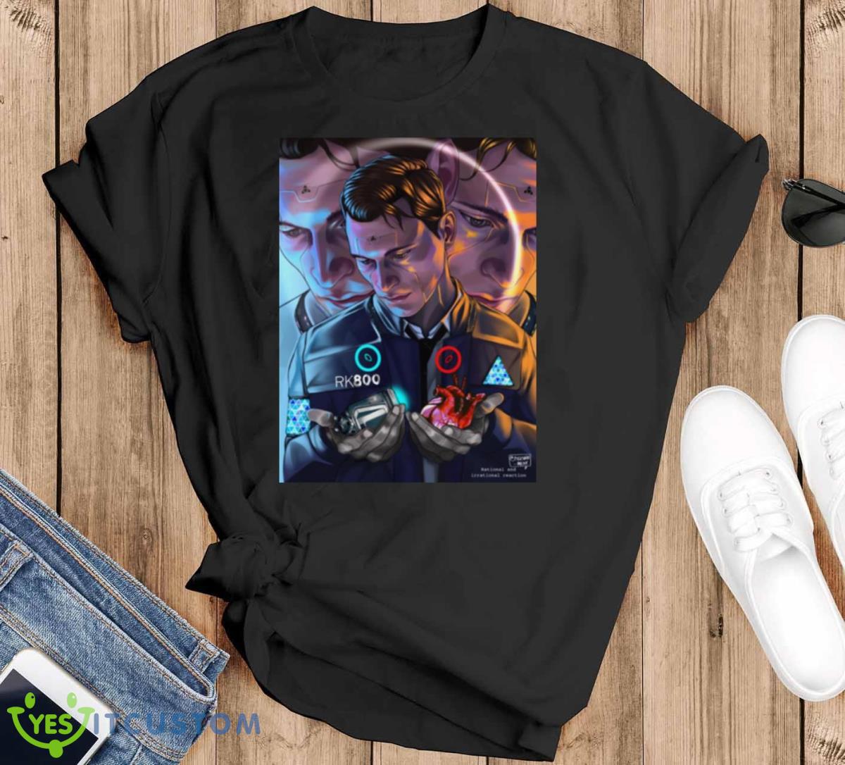 Rational And Irrational Reaction Shirt - Black T-Shirt