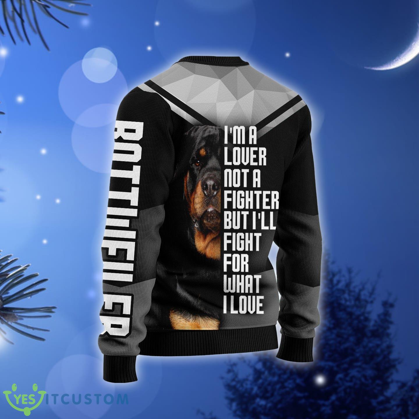 Rottweiler 3D Ugly Christmas Sweater Gift Men Women 8 Rottweiler 3D Ugly Christmas Sweater Gift Men Women - Rottweiler HT011206 unisex womens & mens, couples matching, friends, funny family ugly christmas holiday sweater gifts (plus size available)_2
