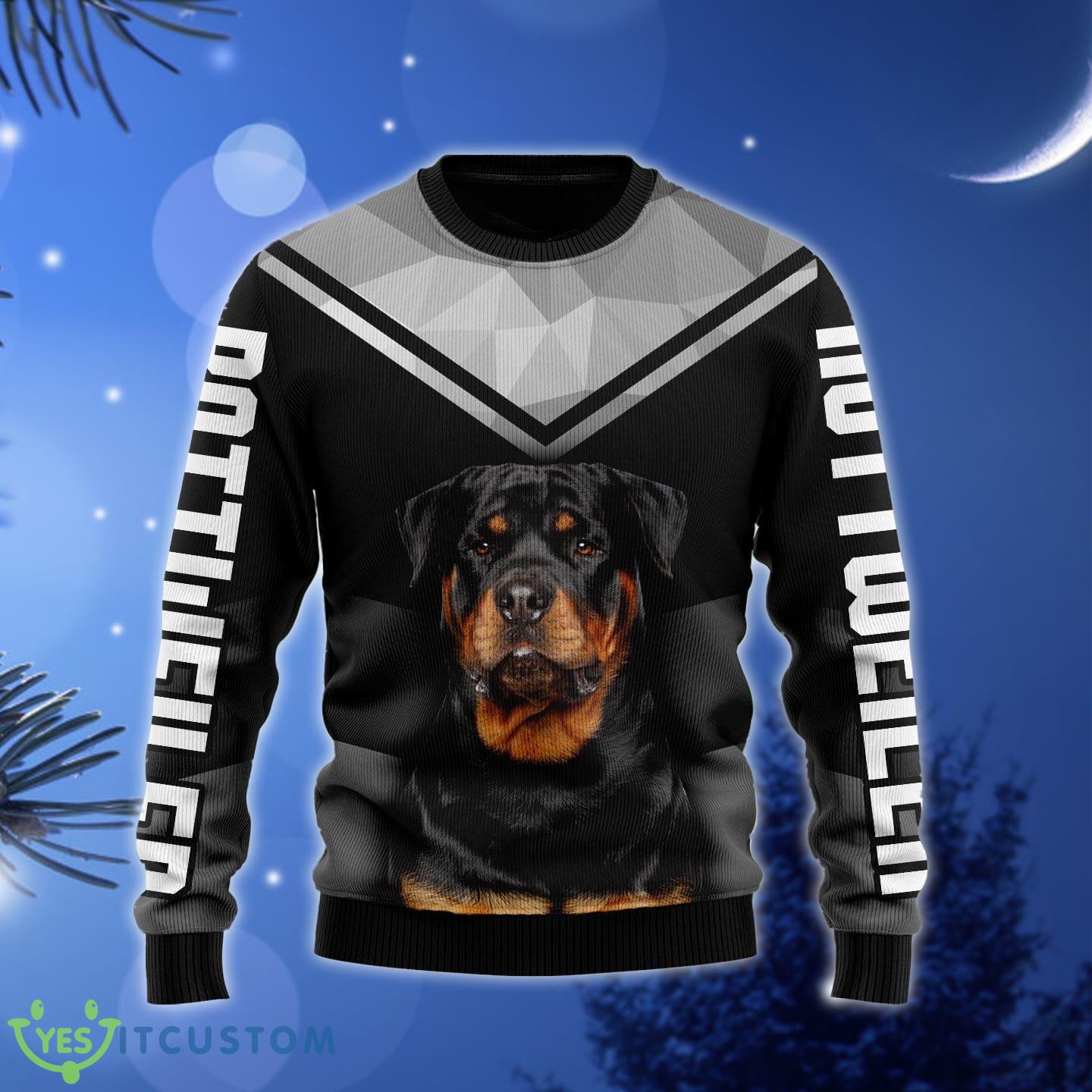 Rottweiler 3D Ugly Christmas Sweater Gift Men Women 7 Rottweiler 3D Ugly Christmas Sweater Gift Men Women - Rottweiler HT011206 unisex womens & mens, couples matching, friends, funny family ugly christmas holiday sweater gifts (plus size available)_1