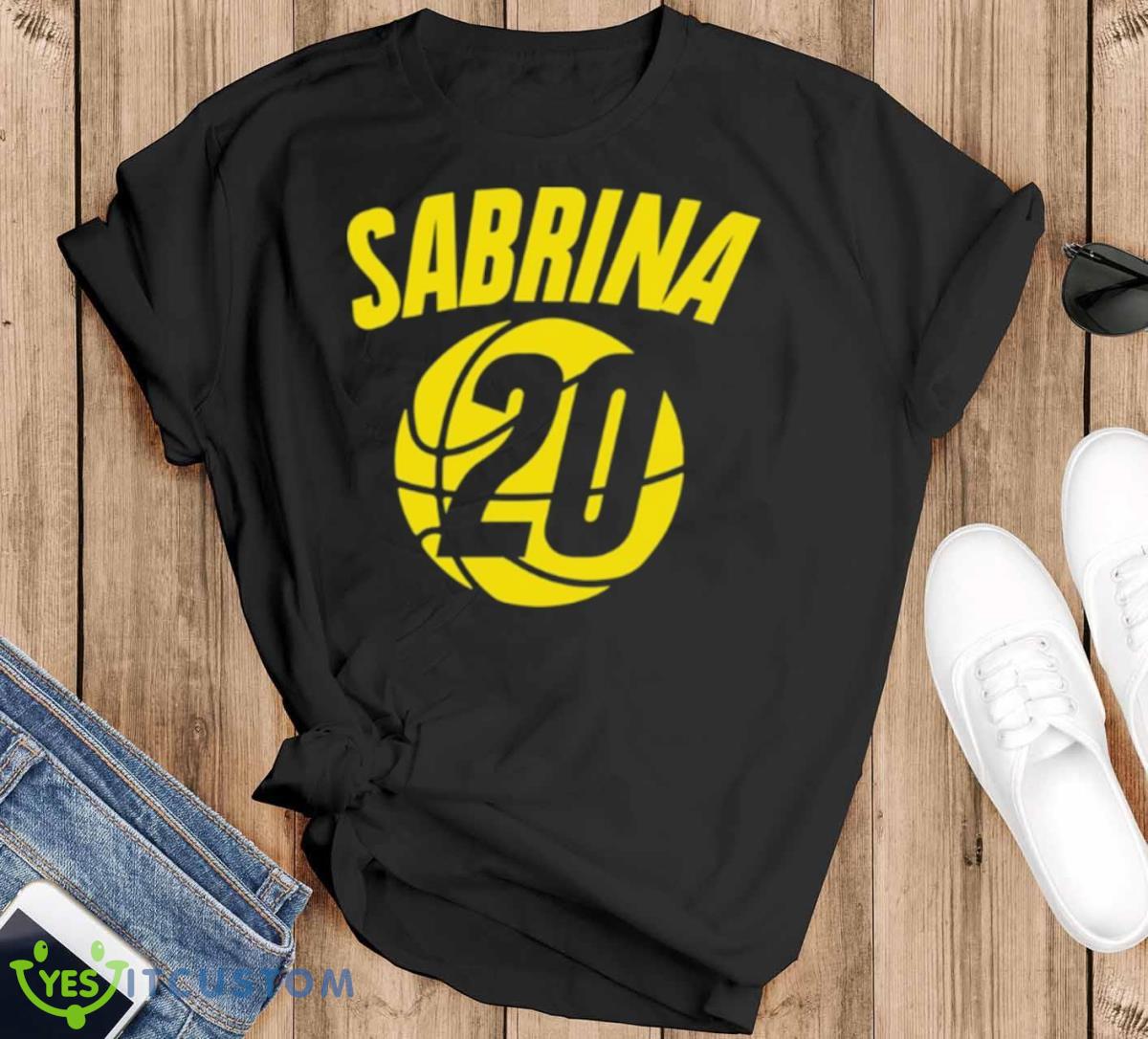 Sabrina Ionescu The Big Lez Show Shirt - Black T-Shirt