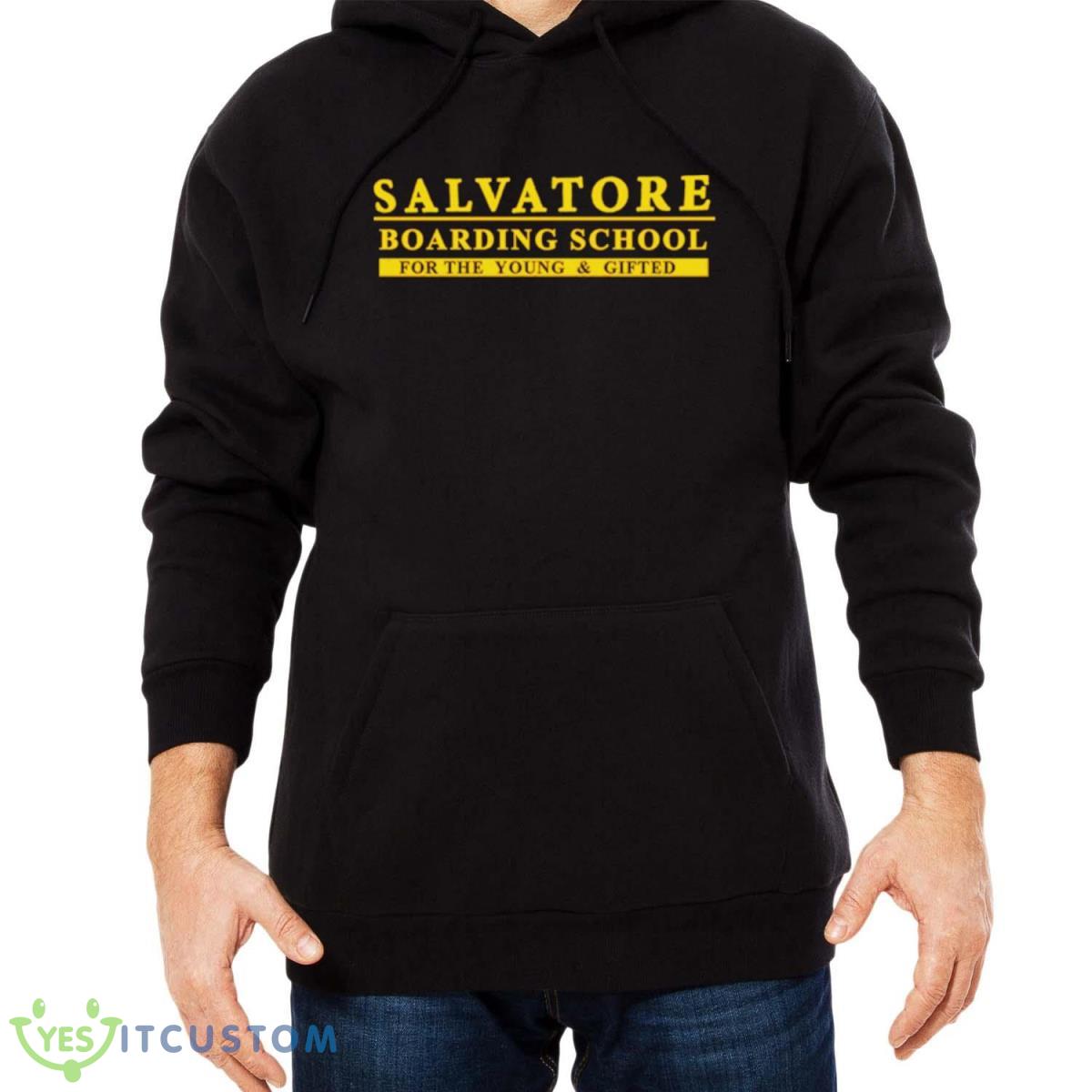 Salvatore Boarding School Legacies Shirt 9 Salvatore Boarding School Legacies Shirt - Men Black Hoodie