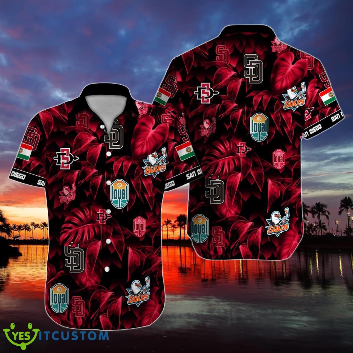 San Diego Hawaii Shirt Sport Teams Best Gift Product Photo 1