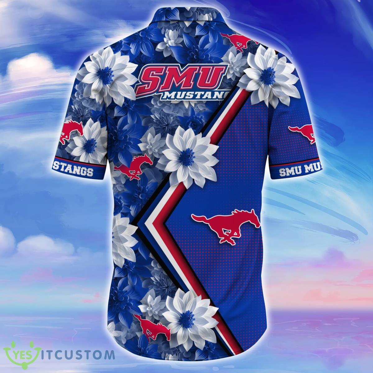 SMU Mustangs Trending Hawaiian Shirt Gift For Fans 3 SMU Mustangs Trending Hawaiian Shirt Gift For Fans Product Photo 3
