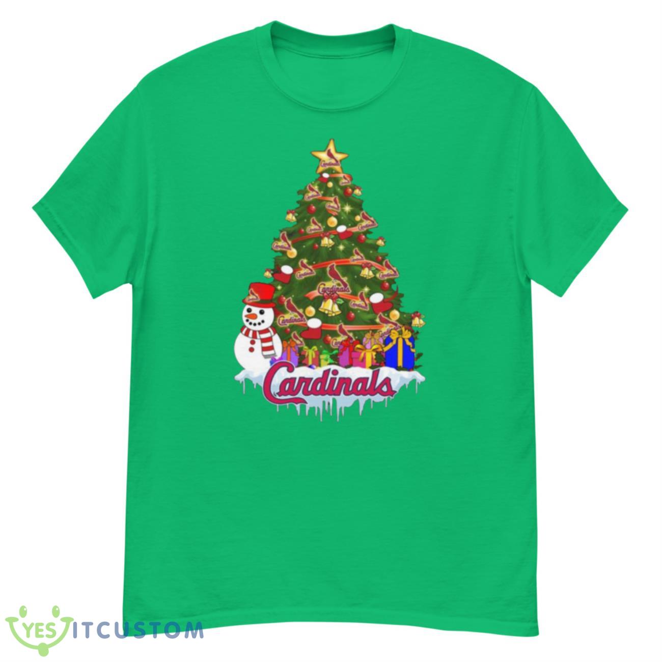 St.Louis Cardinals Merry Christmas MLB Baseball Sports T Shirt 3 St.Louis Cardinals Merry Christmas MLB Baseball Sports T Shirt - G500 Men’s Classic T-Shirt-3