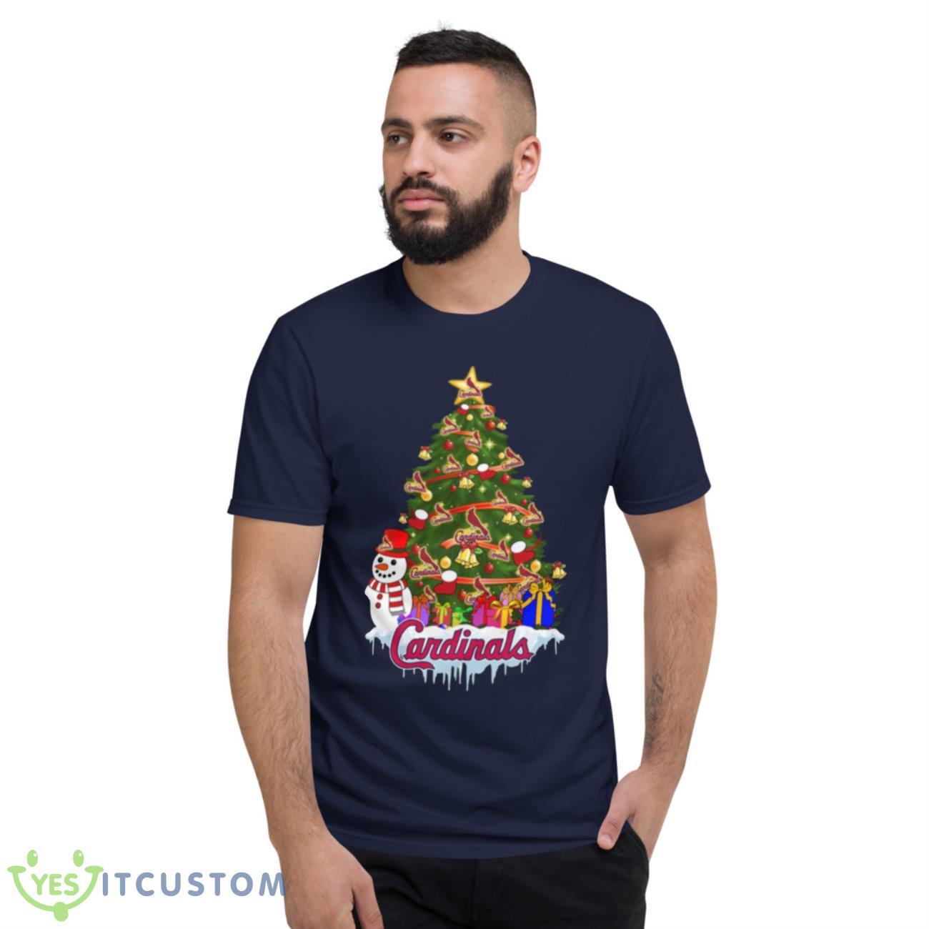 St.Louis Cardinals Merry Christmas MLB Baseball Sports T Shirt 5 St.Louis Cardinals Merry Christmas MLB Baseball Sports T Shirt - Short Sleeve T-Shirt