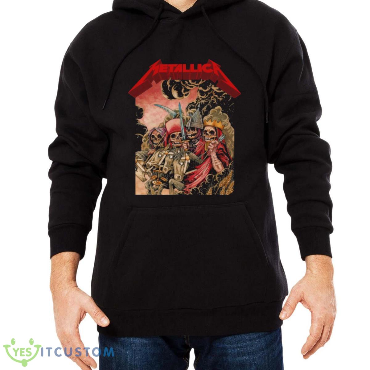 THE FOUR HORSEMEN T SHIRT 3 THE FOUR HORSEMEN T SHIRT - Men Black Hoodie