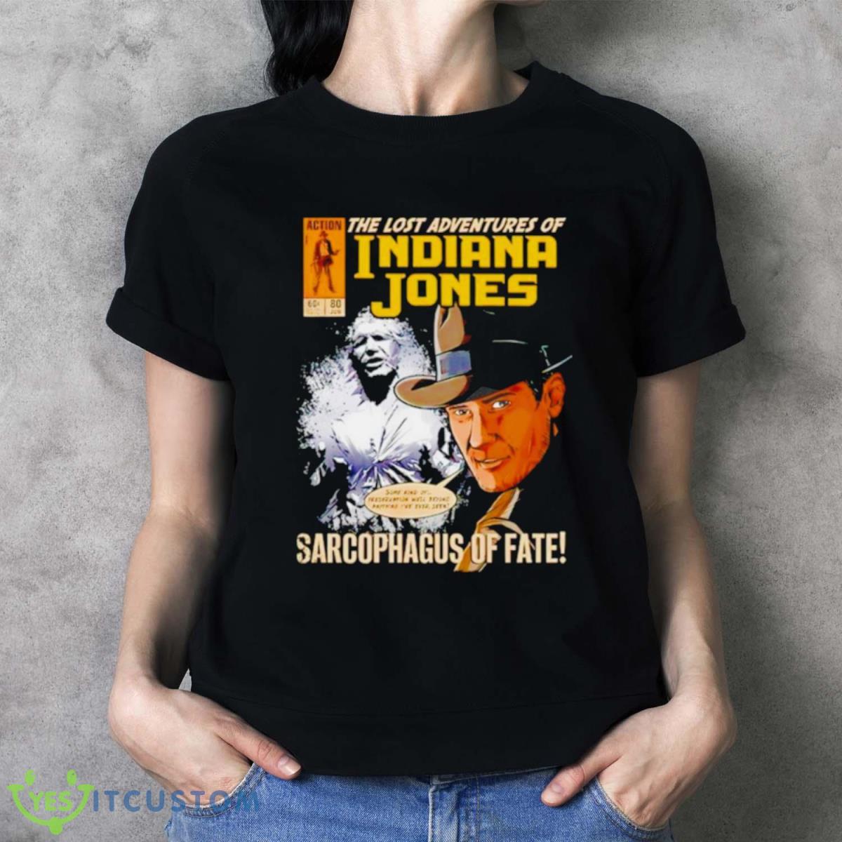 The Lost Adventures Indiana Jones Sarcophagus Of Fate Shirt - Ladies T-Shirt