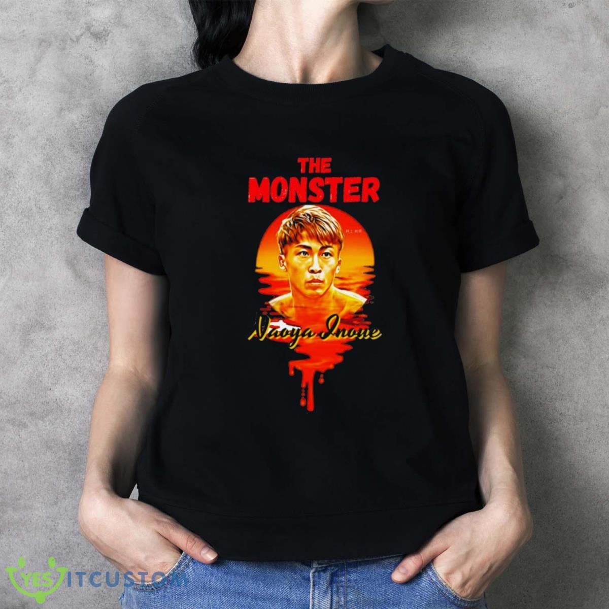 The Monster Sunset Design Naoya Inoue Shirt - Ladies T-Shirt