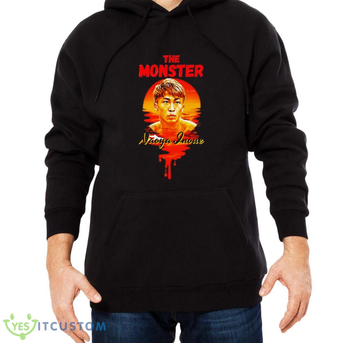 The Monster Sunset Design Naoya Inoue Shirt 9 The Monster Sunset Design Naoya Inoue Shirt - Men Black Hoodie