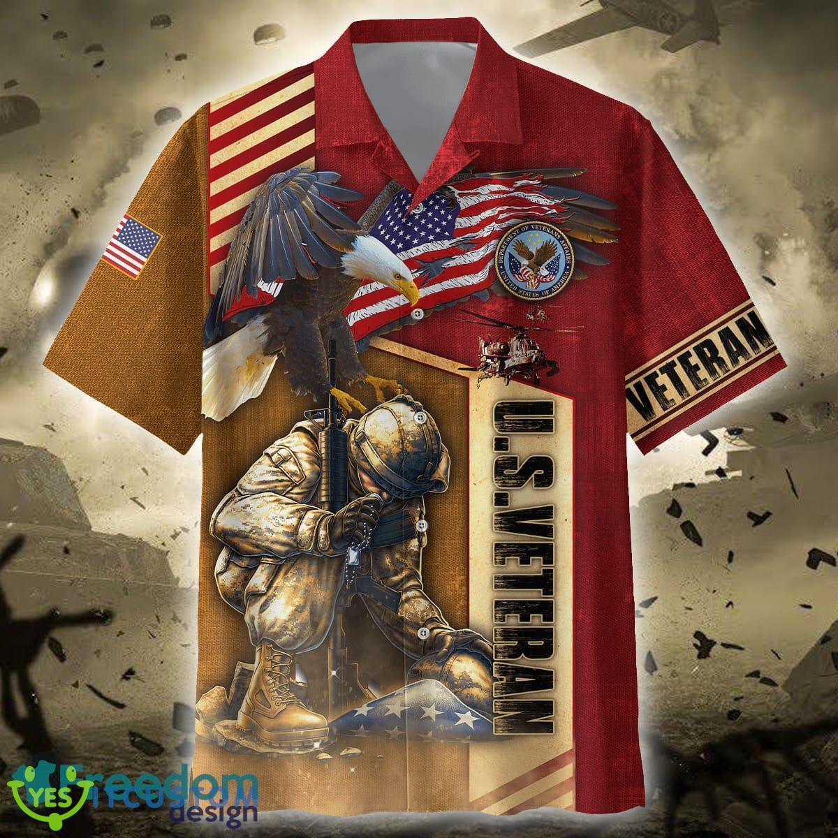 US Veteran Soldiers' Vigilant Stance Never Forger Our Fallen Heroes 3D Hawaiian Shirt And Short - US Veteran - Never Forger Our Fallen Heroes 3D All Over Printed Unisex Shirts_1