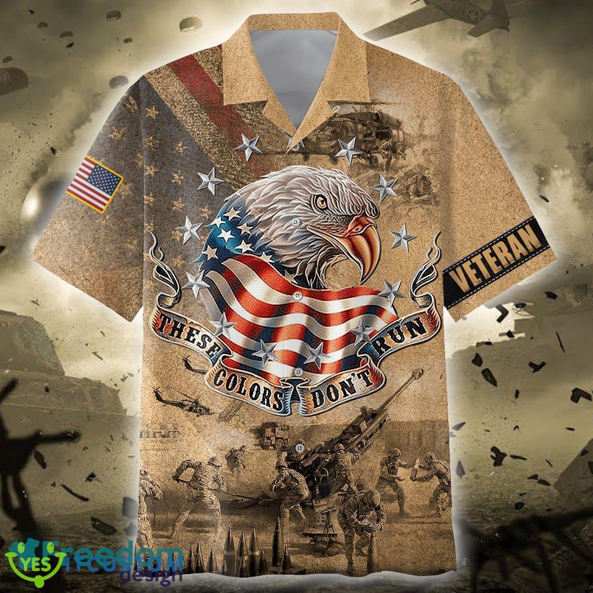 Veterans Never Go Away Hawaiian Shirt And Short Set Men Women - US Veteran - Veterans Never Go Away Unisex Shirts_1