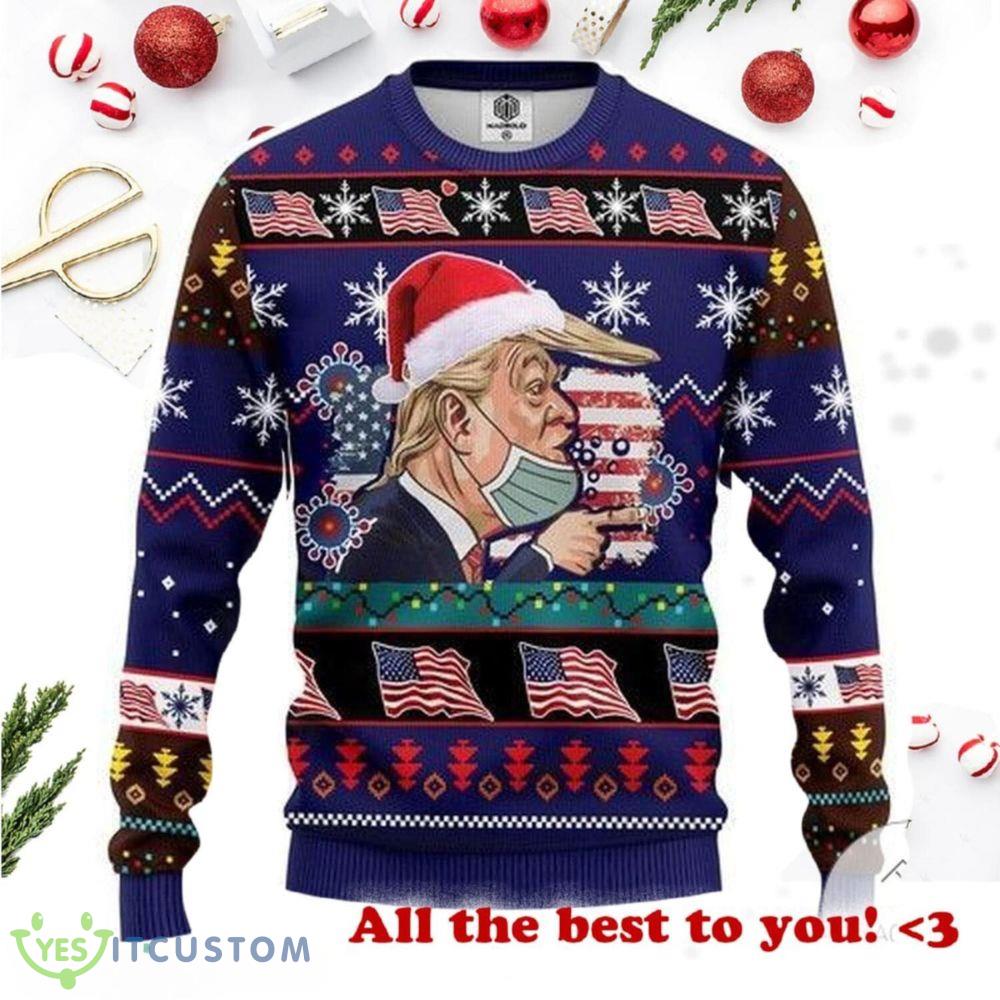 Wearing Facemask Knitting Pattern Trump Ideas Ugly Christmas Sweater 3 Wearing Facemask Knitting Pattern Trump Ideas Ugly Christmas Sweater - Wearing Facemask Knitting Pattern Trump Ugly Sweater