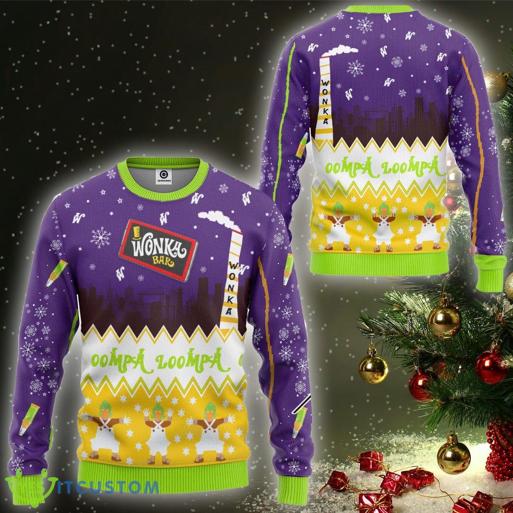 Willy Wonka & The Chocolate Factory Ugly Christmas Sweater 6 Willy Wonka & The Chocolate Factory Ugly Christmas Sweater - Willy Wonka & The Chocolate Factory Ugly Christmas Sweater Gift For Men Women_3