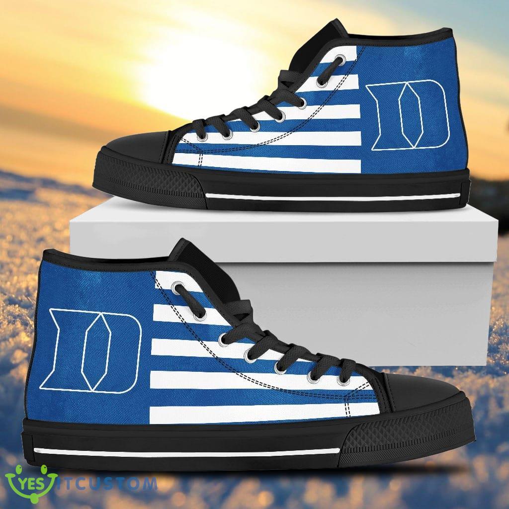American Flag Duke Blue Devils High Top Shoes Gift For Passionate Fans 2 American Flag Duke Blue Devils High Top Shoes Gift For Passionate Fans Product Photo 1