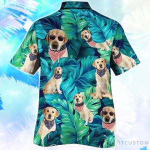 American Style Labrador Retriever Dog Lovers All Printed 3D Hawaiian Shirt For Men Women Product Photo 2