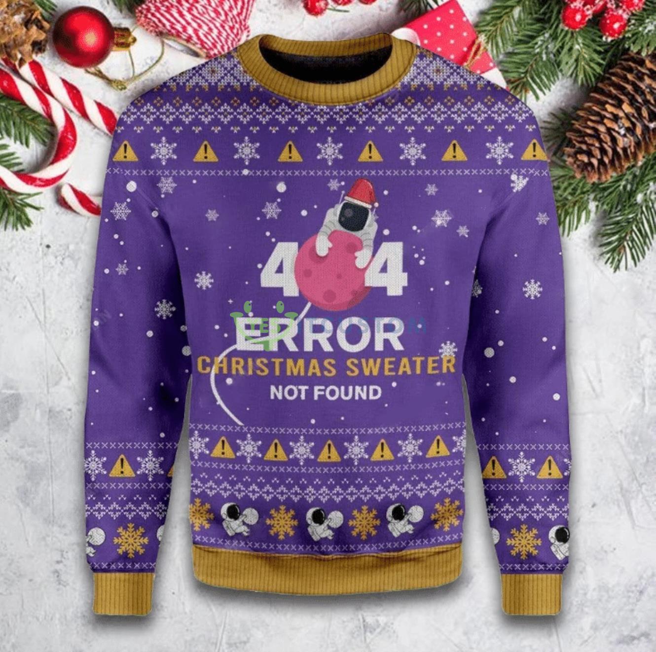 Astronaut Ugly Sweater For Christmas 3 Astronaut Ugly Sweater For Christmas Product Photo 1