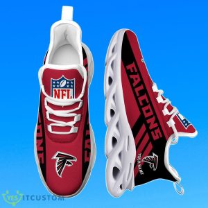 Atlanta Falcons Custom Name Max Soul Shoes Impressive Gift 4 Atlanta Falcons Custom Name Max Soul Shoes Impressive Gift Product Photo 2