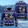 Baltimore Ravens Cute The Snoopy Show Football Helmet 3D Ugly Christmas Sweater Christmas Gift For Sport Fans Product Photo 1