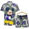 Baltimore Ravens Mickey Hawaiian Shirt and Shorts Funny Summer Gift Product Photo 1