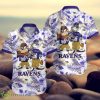 Baltimore Ravens Taz And Bugs NFL teams Hawaiian Shirt For Men And Women Product Photo 1