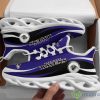 Baltimore Ravens Wavy Pattern Max Soul Shoes For Fans Men Women Sneakes Product Photo 1