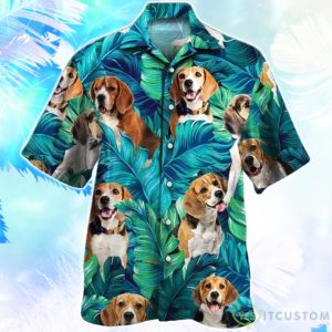 Beagle Dog Lovers All Printed 3D Hawaiian Shirt For Men Women Product Photo 1