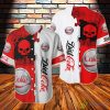 Black Skull Diet Coke Baseball Jersey Product Photo 1