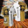 Black Skull Hendrick's Gin Baseball Jersey Product Photo 1