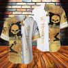 Black Skull Hennessy Baseball Jersey Product Photo 1