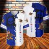 Black Skull Michelob Ultra Baseball Jersey Product Photo 1