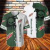Black Skull Mountain Dew Baseball Jersey Product Photo 1