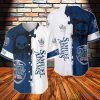 Black Skull Samuel Adams Baseball Jersey Product Photo 1