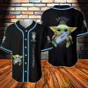 Bombay Sapphire Baby Yoda Baseball Jersey Product Photo 1