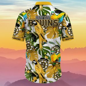 Boston Bruins NHL Flower Hawaiian Shirt Best Gift Idea For Fans Product Photo 3