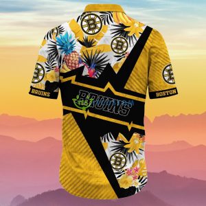 Boston Bruins NHL Flower Hawaiian Shirt Special Gift For Men And Women Fans Product Photo 3