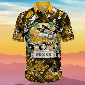 Boston Bruins NHL Flower Hawaiian Shirt Summer Football Impressive Gift For Real Fans Product Photo 2