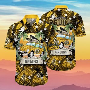Boston Bruins NHL Flower Hawaiian Shirt Summer Football Impressive Gift For Real Fans Product Photo 1