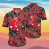 Boston Red Sox MLB Flower Hawaiian Shirt Impressive Gift For Real Fans Product Photo 1