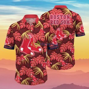 Boston Red Sox MLB Flower Hawaiian Shirt Special Gift For Real Fans Product Photo 1