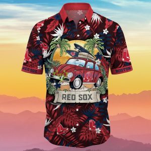 Boston Red Sox MLB Flower Hawaiian Shirt Summer Football Impressive Gift For Real Fans Product Photo 2