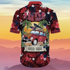 Boston Red Sox MLB Flower Hawaiian Shirt Summer Football Impressive Gift For Real Fans Product Photo 3