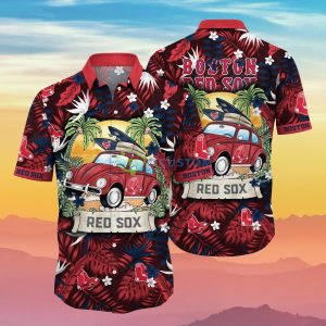 Boston Red Sox MLB Flower Hawaiian Shirt Summer Football Impressive Gift For Real Fans Product Photo 1