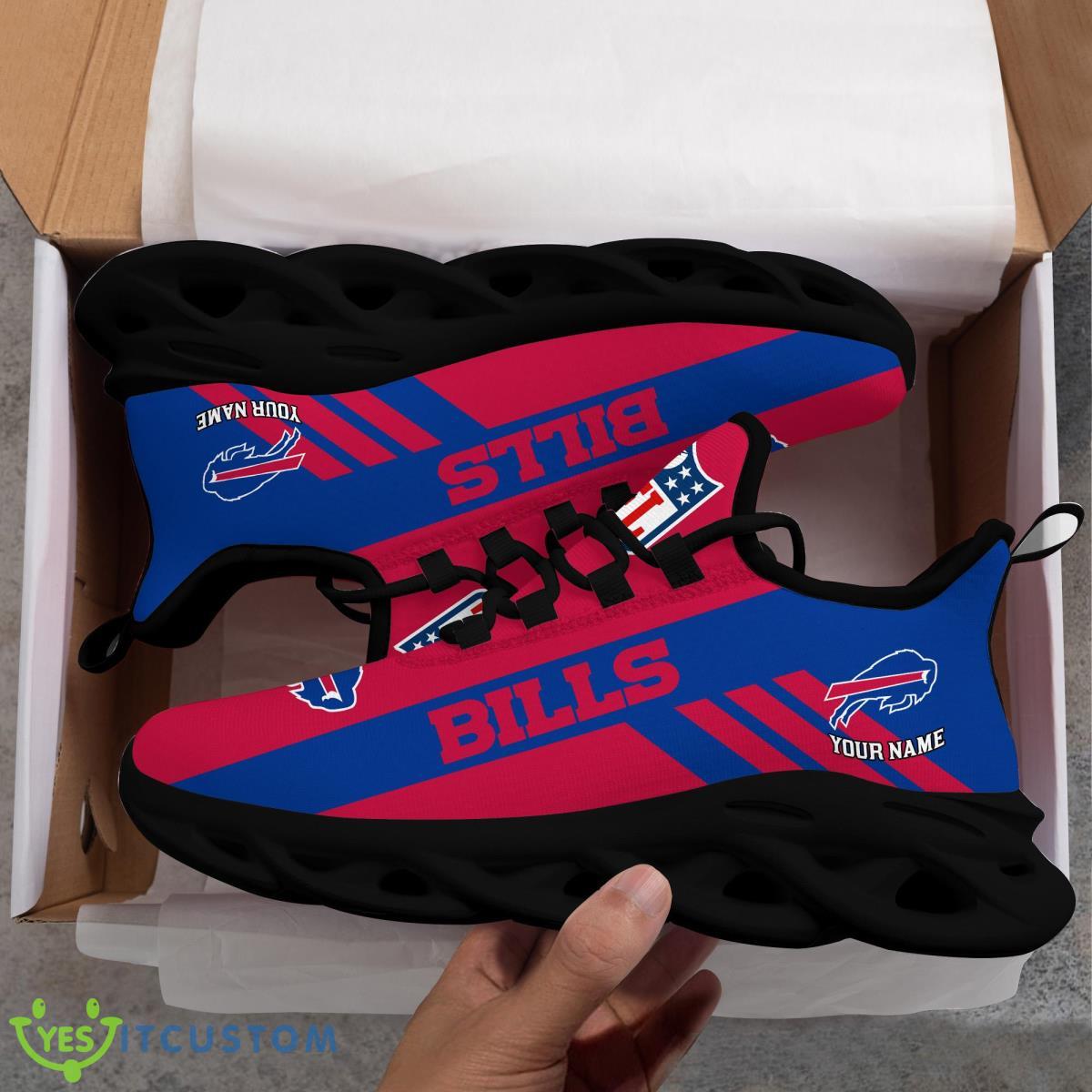Buffalo Bills Custom Name Max Soul Shoes Impressive Gift 3 Buffalo Bills Custom Name Max Soul Shoes Impressive Gift Product Photo 3