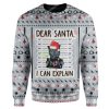 Cat Can Explain Ugly Sweater For Christmas Product Photo 1