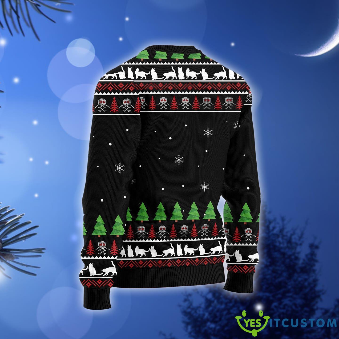 Cat Skull Santa Ugly Christmas Sweater Gift Men Women 6 Cat Skull Santa Ugly Christmas Sweater Gift Men Women - Cat Skull Santa Ugly Christmas Sweater Gift Men Women_2