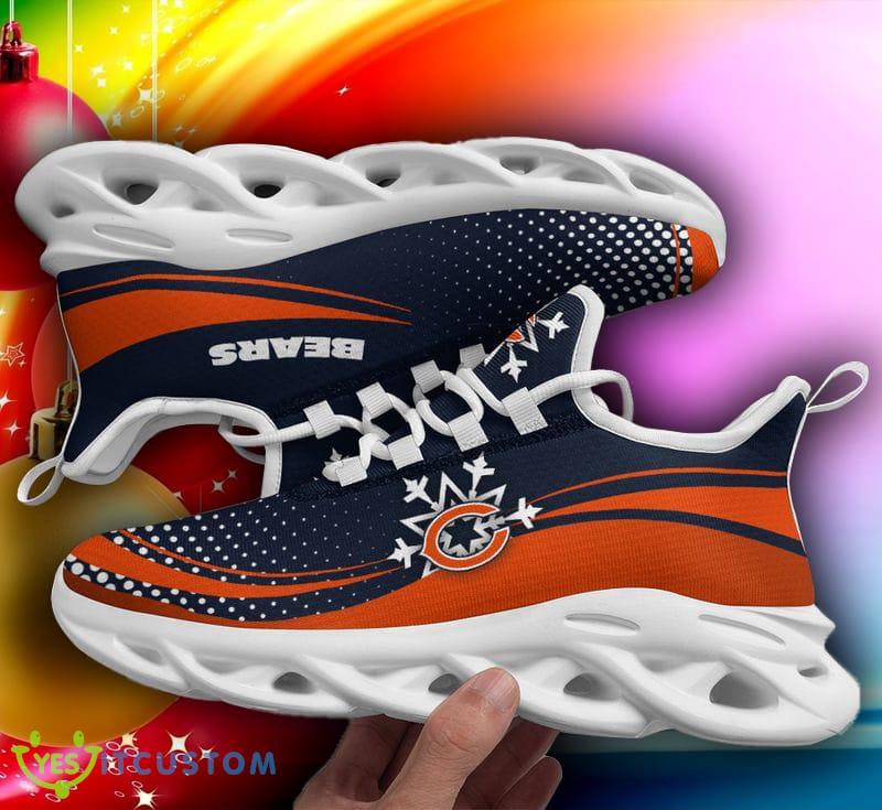 Chicago Bears Xmas Pattern Max Soul Sneakers Snowflakes Christmas Shoes 6 Chicago Bears Xmas Pattern Max Soul Sneakers Snowflakes Christmas Shoes - Chicago Bears Xmas Pattern Chunky Sneakers Ugly Christmas Max Soul Shoes
