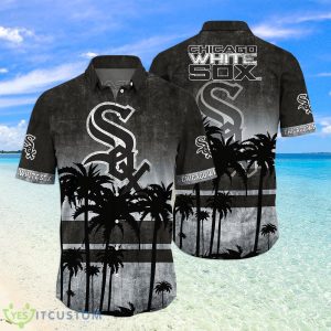 Chicago White Sox MLB Logo Coconut Tropical Hawaiian Shirt Beach Gift For Fans Product Photo 1